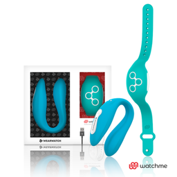 Obsenza - Vibrador Dual Tecnología WatchMe Indigo/Aquamarine para Parejas - Image 1