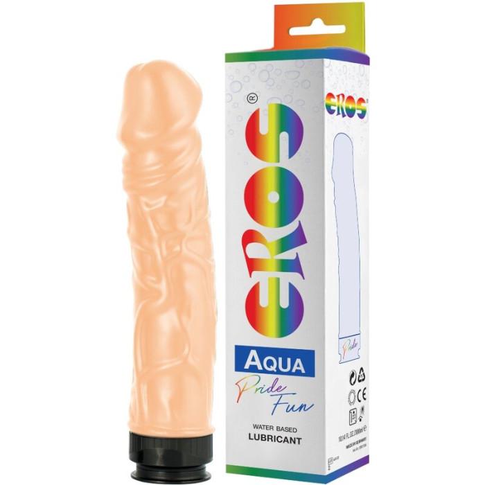 Obsenza - Eros Aqua Pride Dildo et Lubrifiant à Base d'Eau pour LGBT+ - Image 1