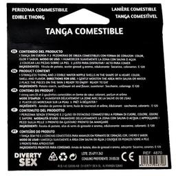 Obsenza - Wafer Thong Menina com Almofadas de Bicos Sabor Baunilha - Diverty Sex - OS - Image 1