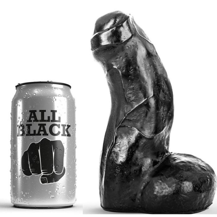 Obsenza - Realistic Dong Negro 17 cm – Juguete Íntimo Hipoalergénico - Negro - Image 1