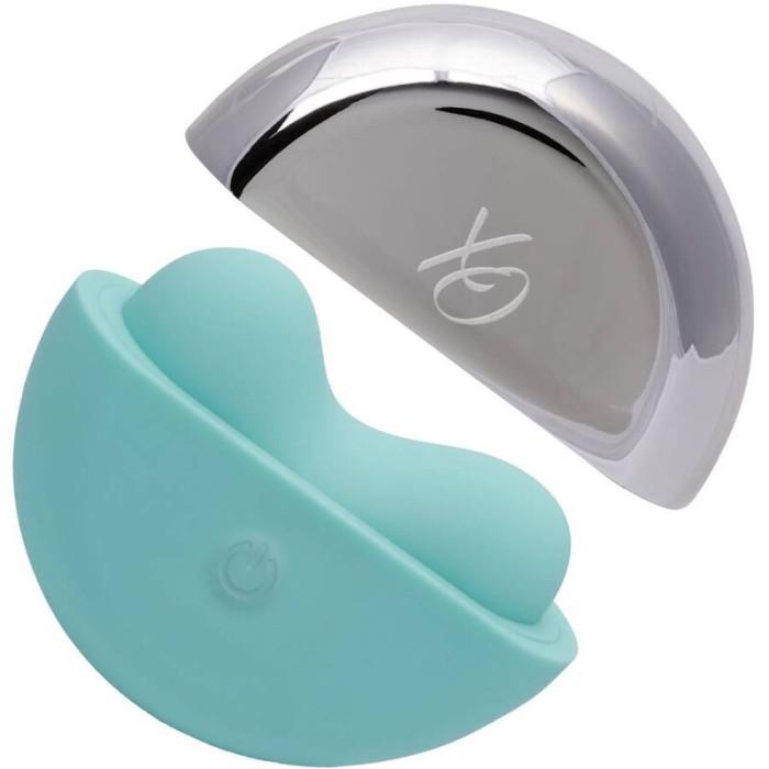 Obsenza - Ovation Applause Vibrating Stimulator by CalExotics - Aqua - Image 1