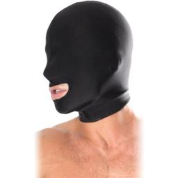 Obsenza - Open Mouth Hood Black for Sensory Play and Restraint - Black - Image 1
