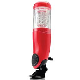 Obsenza - Pdx Mega Bator USB Male Masturbator with Advanced Vibration - Red - Image 1