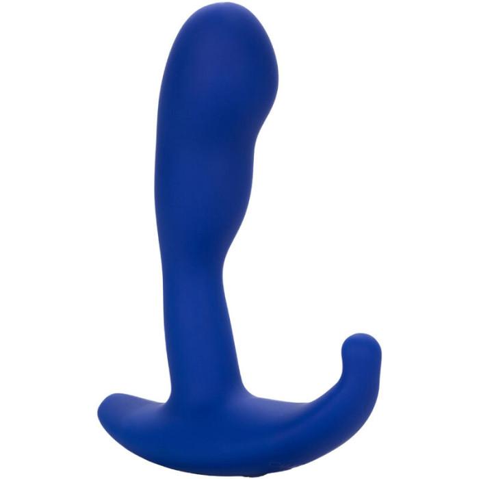 Obsenza - CalExotics Admiral Curved Anal Stimulator & Vibrator for Intense Pleasure - Blue - Image 1