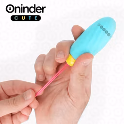 Obsenza - Love pleasure huevo vibro-gemas rotadoras silicona - Image 1