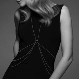 Obsenza - Elegant Silver Metal Body Chains 8 for Seductive Looks - OS - Image 1