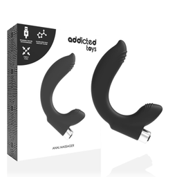 Obsenza - Vibrador Prostático Recarregável Modelo 7 Preto Addicted Toys - Image 1