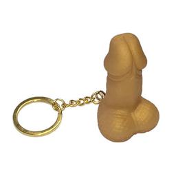 Obsenza - Silbato llavero con forma de pene dorado - Image 1