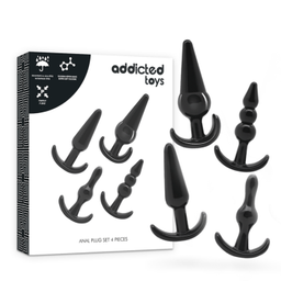 Obsenza - Ensemble de 4 Bouchons Anaux Flexibles et Stimulants - Image 1