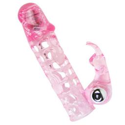 Obsenza - Ultimate Love Extender Sleeve with Clitoral Vibration - Image 1