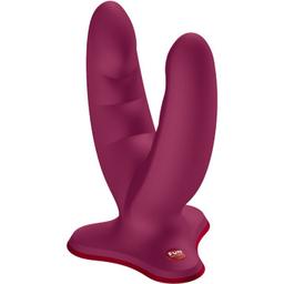 Obsenza - Ryde duplo dildo vinho vermelho - Image 1