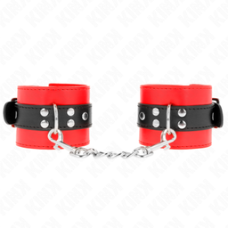 Obsenza&#x20;-&#x20;Bracciale&#x20;Resistenza&#x20;da&#x20;Polso&#x20;Regolabile&#x20;con&#x20;Cintura&#x20;Nera&#x20;KINK&#x20;-&#x20;Rosso&#x20;-&#x20;Image&#x20;1