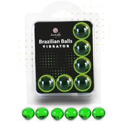 Obsenza - Set de 6 Bolas Vibradoras Brazilian para Estimulación y Placer - Image 1