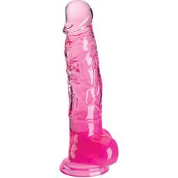 Obsenza&#x20;-&#x20;Realistico&#x20;Pene&#x20;con&#x20;Sfere&#x20;King&#x20;Cock&#x20;Clear&#x20;16.&#x20;-&#x20;Rosa&#x20;-&#x20;Image&#x20;1