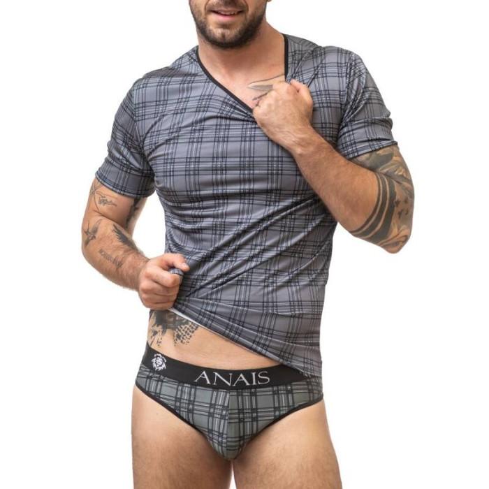 Obsenza - Camisa Ajuste Perfecto ANAIS MEN BALANCE de Microfibra Estampada - Image 1