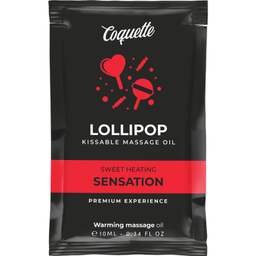 Obsenza - Olio da Massaggio Pocket Kissable Effetto Calore Lollipop Coquette Chic Desire - 10ml - Image 1