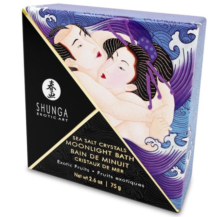 Obsenza - Sels de Bain Aphrodisiaques Violet Exotique 75 gr - Shunga - Image 1