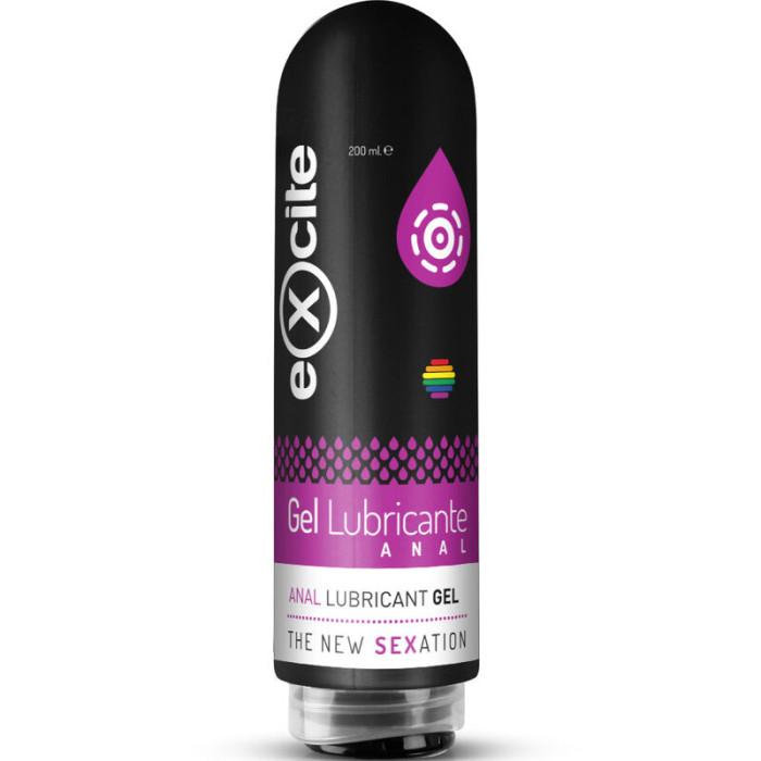 Obsenza - Lubrifiant Anal Aqueux Neutre avec Arôme Fraise - Excite - 200ml - Image 1