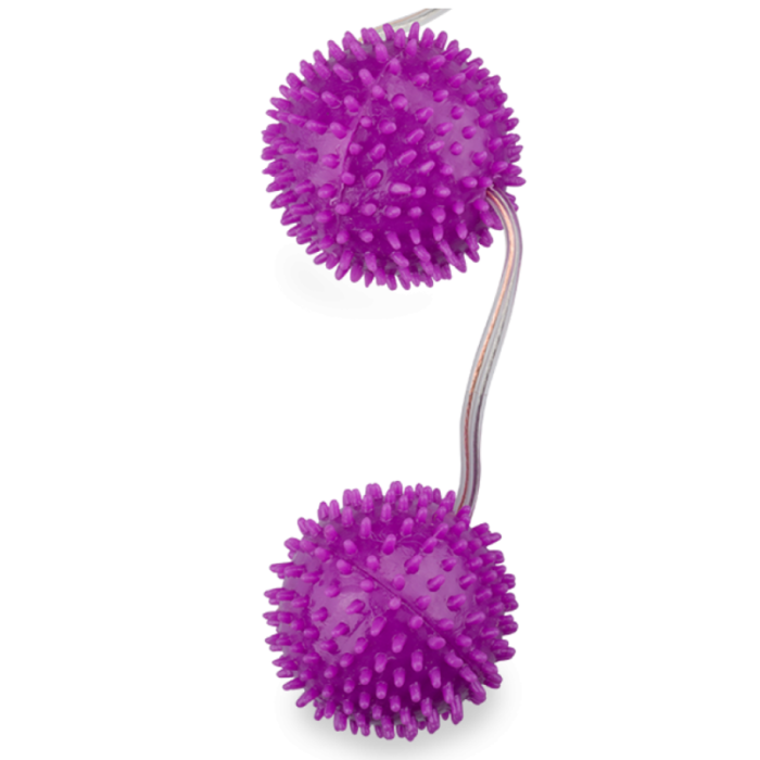 Obsenza - Baile Sfere Strutturate Viola per Rinforzo Pavimento Pelvico 3. - Viola - Image 1