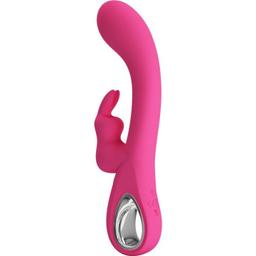 Obsenza - Vibratore Novak Rabbit con 12 Vibrazioni Silenziose per Piacere Estremo - Rosa - Image 1