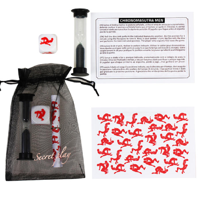 Obsenza - Secretplay Chronomasutra Juego Gay Kit para Juegos Íntimos - Image 1