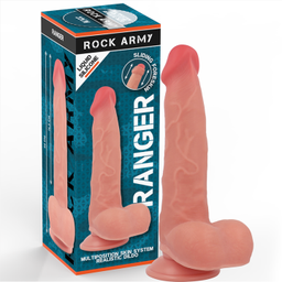 Obsenza - Vibrador Realista de Silicone Líquido Ranger 22 cm - Rock Army - Image 1