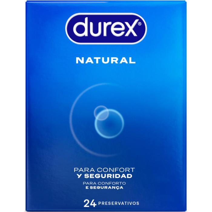 Obsenza - Durex Natural Plus - Preservativos Easy On 24 Unidades - Image 1