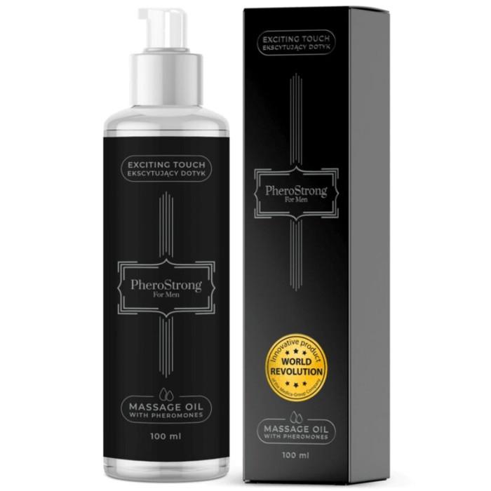 Obsenza - Pheromone-Infused Men's Massage Oil for Sensual Relaxation - 100ml - Image 1