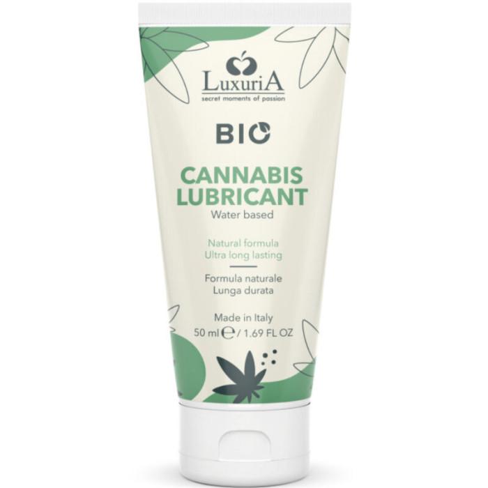 Obsenza - Luxuria Bio Cannabis Water-Based Lubricant by Intimateline - 50ml - Image 1