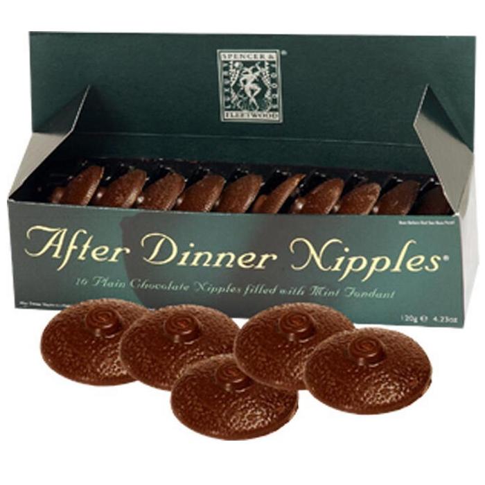 Obsenza - Après Dîner Mamelons Chocolat & Menthe - 10 Unités - Image 1