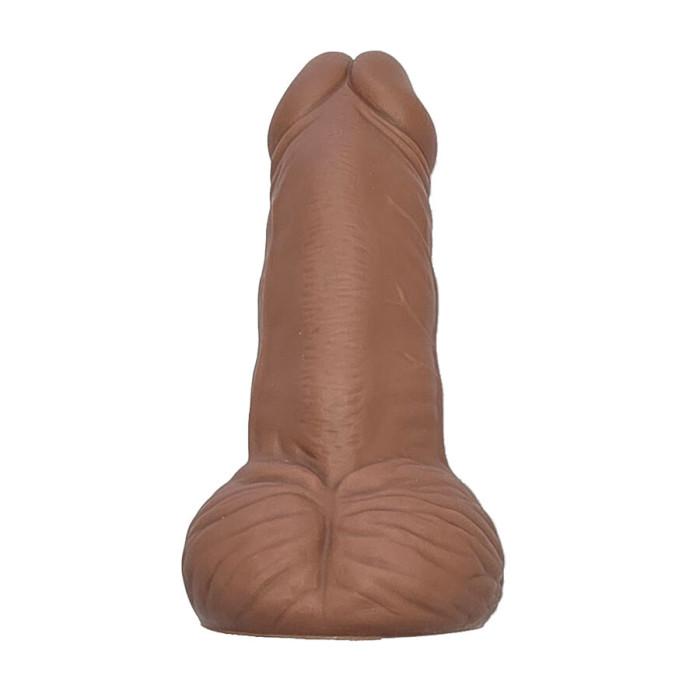 Obsenza - Hot devil mulatto-colored penis-shaped stress toy - Image 1
