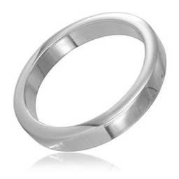 Obsenza - Sleek Surgical Steel Cockring for Enhanced Pleasure 55mm - Image 1