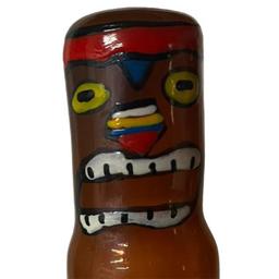 Obsenza - Preservativo decorativo pintado a mano totem tiki-hawaii-03 - Image 1