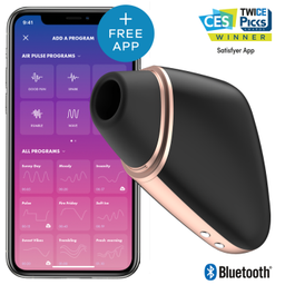 Obsenza - Satisfyer Love Triangle Air Pulse Stimulator &amp; Vibrator - Image 1