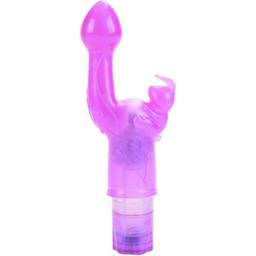 Obsenza - Vibrador Coelho Kiss Flexível com Múltiplas Vibrações e Motores Duplos - Image 1
