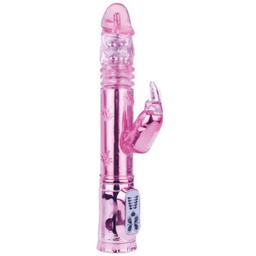 Obsenza - Pochender Rabbit Vibrator mit Rotationsfunktion und Vibration - Rosa - Image 1
