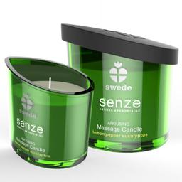 Obsenza - Sensze Arousing Massage Candle with Lemon, Pepper, Eucalyptus - 50ml - Image 1