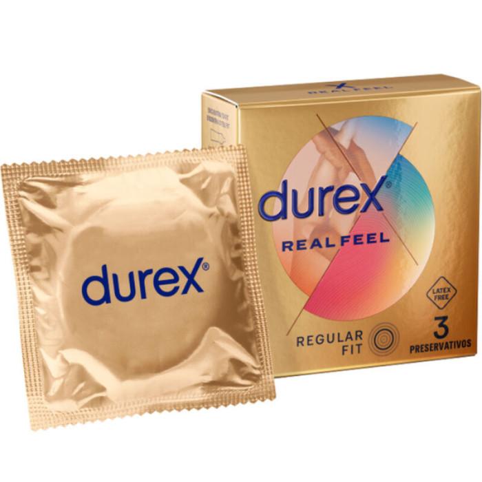 Obsenza - Preservativi Durex Real Feel 3 Pezzi per Sensazioni Naturali - Image 1