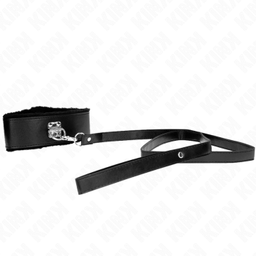 Obsenza - Colar com Trela Ajustável 116 cm com Pregos Prata Modelo 4 Preto - Preto - Image 1