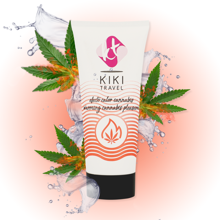 Obsenza - Lubrifiant Effet Chaud Cannabis - Kiki Travel pour Plaisir Naturel - 50ml - Image 1