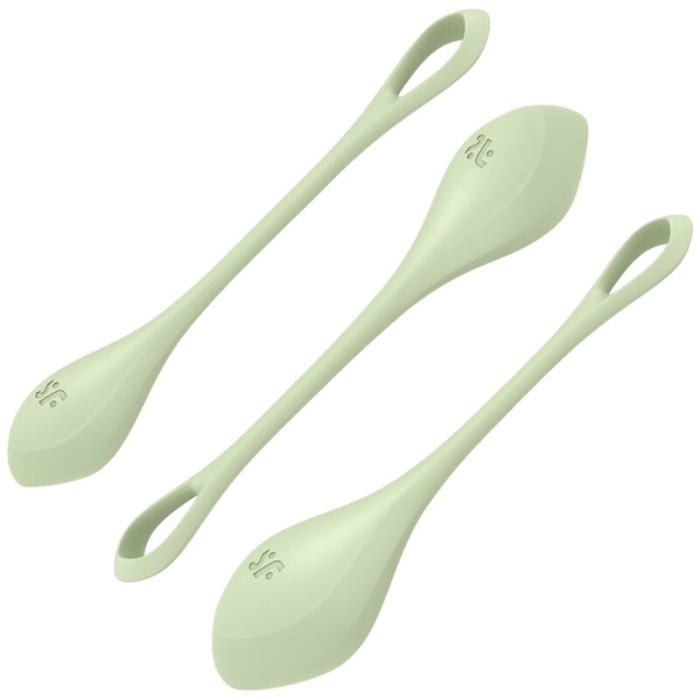 Obsenza - Set di Palline Kegel Yoni Power 2 di Satisfyer per un Pavimento Pelvico Forte - Image 1