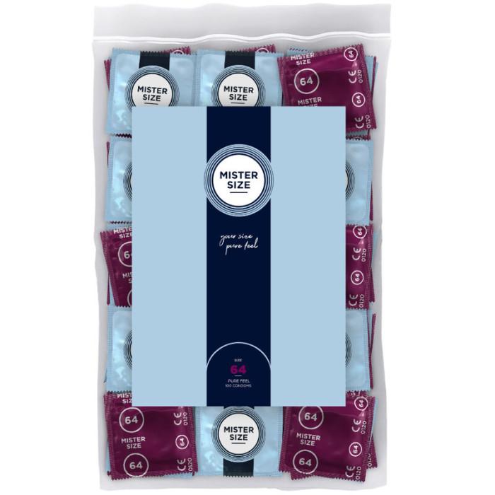 Obsenza - Premium MISTER SIZE XXL Condoms 64mm (100 Units) for Perfect Fit and Sensation - Image 1