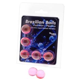 Obsenza - Ballex 5 Balles Brésiliennes Refresh Effet Vibrant Gel Excitant - Image 1