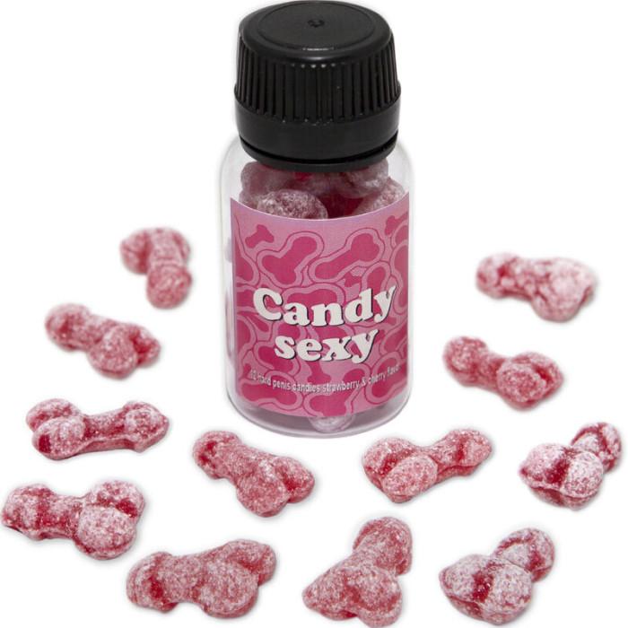 Obsenza - Candy Sexy Bote de 12 Gominolas Sabor Fresa-Cereza de Diverty Sex - Image 1