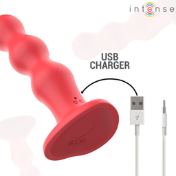 Obsenza - Vibrador CODY com Ventosa e Controle Remoto - INTENSE - Vermelho - Image 1