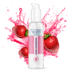 Obsenza - Lubrifiant Saveur Fraise Waterfeel à Base d'Eau pour Plaisir Longue Durée - 175ml - Image 1