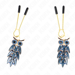 Obsenza&#x20;-&#x20;KINK&#x20;Owl&#x20;Pendant&#x20;Nipple&#x20;Clamps&#x20;6&#x20;cm&#x20;for&#x20;Sensual&#x20;Stimulation&#x20;-&#x20;Image&#x20;1