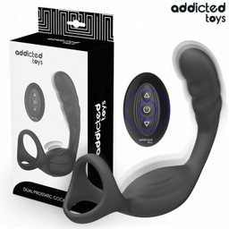 Obsenza - Anillo doble vibrador prostático control remoto - Image 1