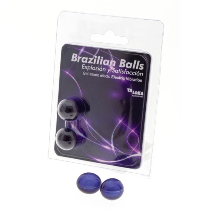 Obsenza - Electric Vibrating Brazilian Balls with Exciting Gel Lubricant - Image 1