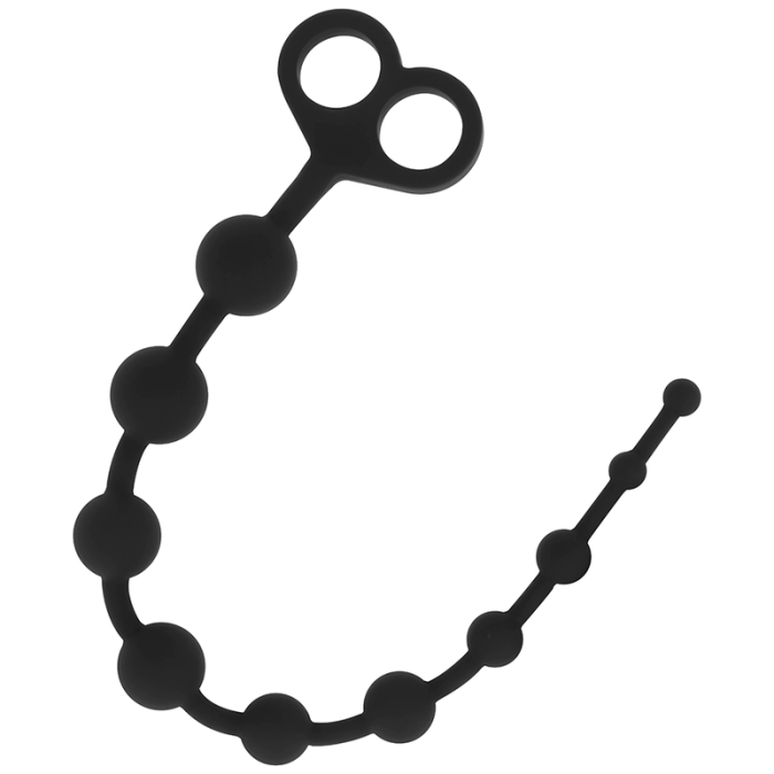 Obsenza - Silicone Anal Beads 30cm by OHMAMA - Premium Medical Silicone Pleasure Chain - Image 1